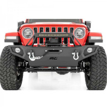 Pare-chocs avant acier full Rough Country avec LED – Jeep Wrangler JK/JL & Gladiator JT