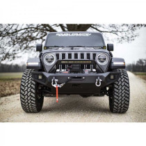 Pare-chocs avant acier full Rough Country avec LED – Jeep Wrangler JK/JL & Gladiator JT