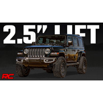 Cales Rehausse Rough Country 2,5"/6.35 cm pour Jeep Wrangler JL