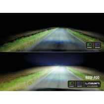 Phares de Toit à LED Lazer Lamps Glide - Ranger, Raptor, Amarok 2023-
