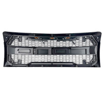 Calandre American Style Raptor Noir Mat avec Feux DRL et Clignotants Dynamiques Ford F150 2009-2014