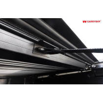 Tonneau Cover Carryboy Aluminium Roll Up Ford Ranger 2012-2022 Couleur Noire
