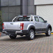 Arceau de Benne Chromé 76 mm Isuzu DMAX 12+ Avec Logo