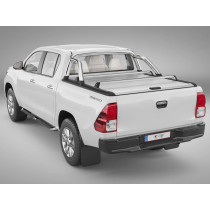 Couvre-benne RealTruck Mountain Top MTR Roll Cover Gris pour Toyota Hilux 2016+ Double Cab