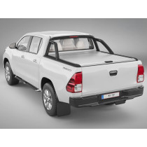 Couvre-benne RealTruck Mountain Top MTR Roll Cover Gris pour Toyota Hilux 2016+ Double Cab