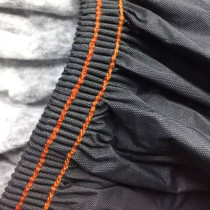 Housse de voiture PVC Gris Foncé – Imperméable, Anti-UV et Doublée coton