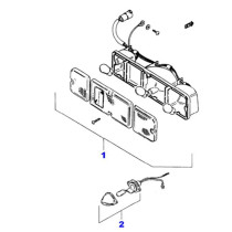 Feux Arrière Suzuki Samourai – Broche Carrée