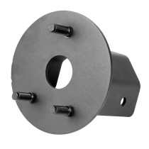 Support de roue de secours Rugged Ridge Jeep Gladiator JT 20 - - Montage sur benne – Noir