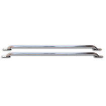 Rambarde de pick-up en acier inoxydable poli 50 mm (entraxe 1790 mm)