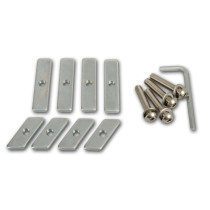 Rambarde de pick-up en acier inoxydable poli 50 mm (entraxe 1790 mm)