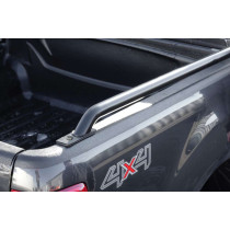 Rambarde de pick-up Entraxe 1790 mm en Acier Noir 50 mm
