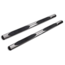 Marche pieds en Acier Inoxydable Ø 100 mm – Ford Ranger / Ranger Raptor 2023–Double Cabine
