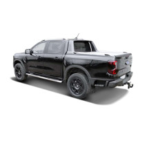 Marche pieds en Acier Inoxydable Ø 100 mm – Ford Ranger / Ranger Raptor 2023–Double Cabine