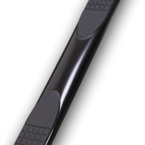Marche pieds en Acier Noir Ø 100 mm – Ford Ranger / Ranger Raptor 2023–Double Cabine