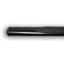 Marche pieds en Acier Noir Ø 100 mm – Ford Ranger / Ranger Raptor 2023–Double Cabine