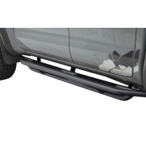Marche Pieds Rock Rails Noirs Mat – Ford Ranger & Ranger Raptor 2019‑2022 Double Cabine