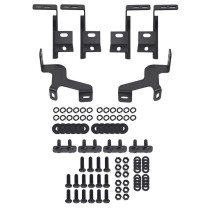 Marche Pieds Rock Rails Noirs Mat – Ford Ranger & Ranger Raptor 2019‑2022 Double Cabine