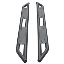 Marche Pieds Rock Rails Noirs Mat – Ford Ranger & Ranger Raptor 2019‑2022 Double Cabine