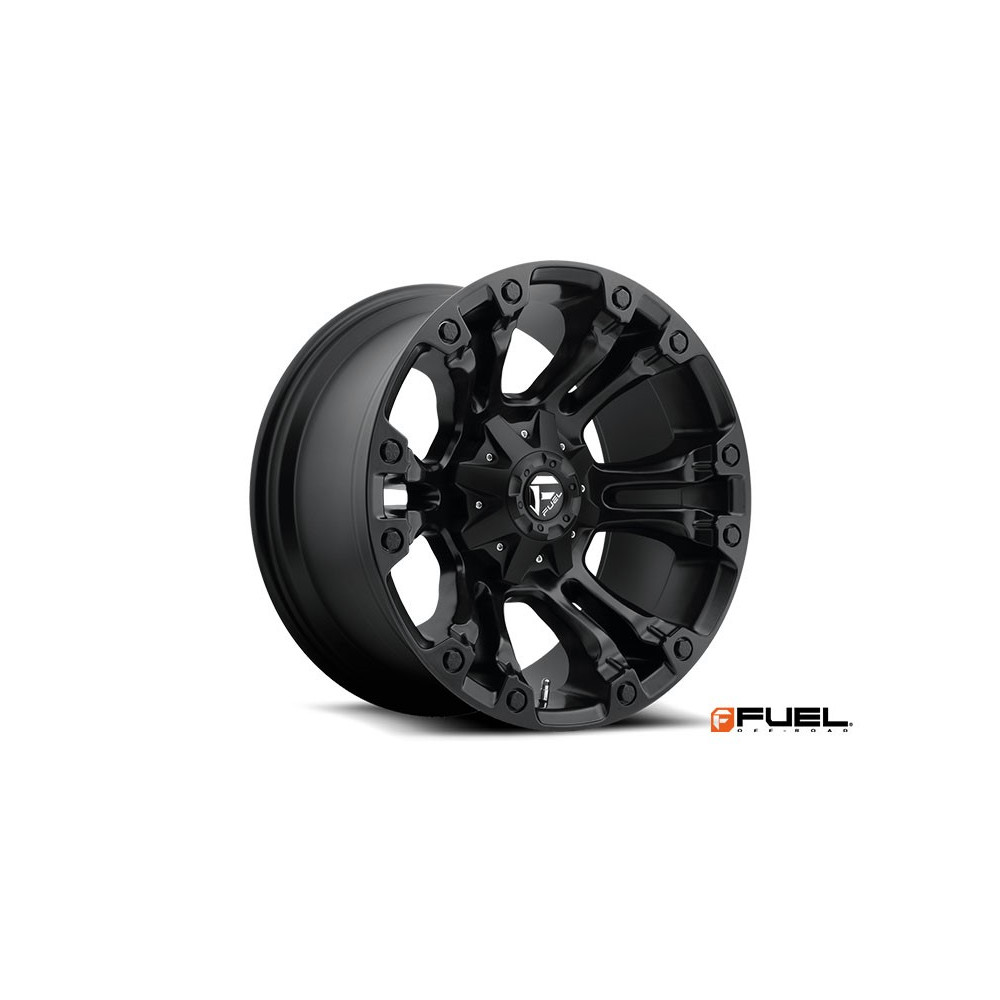 Jante Fuel Vapor 18x8 Noir Mat  – Volkswagen Amarok