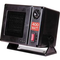Chauffage Soufflant Céramique 12V 400W - Voiture, Camping-car, Utilitaire | Branchement Batterie