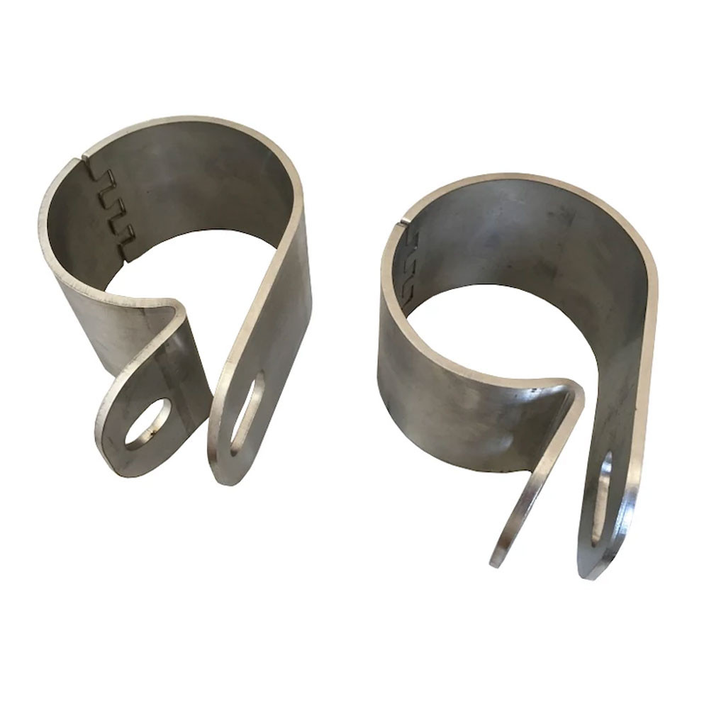 Colliers de Serrage Inox  76mm en acier inoxydable paire