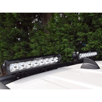 Support de Phare Noir pour Tube de diamètre 76 mm