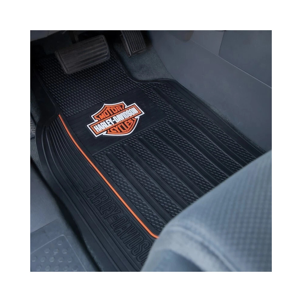 Tapis de sol en caoutchouc HARLEY-DAVIDSON 77 cm x 46 cm
