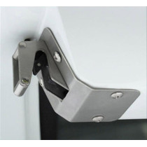 Hardtop Alpha CME en fibre avec portillons latéraux Nissan D40 Double Cabine 2005–2010