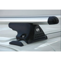 Hardtop Alpha CME en fibre avec portillons latéraux Nissan D40 Double Cabine 2005–2010