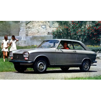 Visiere de pare-brise Peugeot 204 Sedan