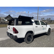 Hard-Top Aluminium LINEXTRAS Toyota Hilux Double-Cabine 2016+