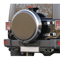 Couvre-Roue de secourss 4X4 Inox 275/70R16 Toyota Landcruiser J100 et 275/65R17 Nissan Patrol GR Y61