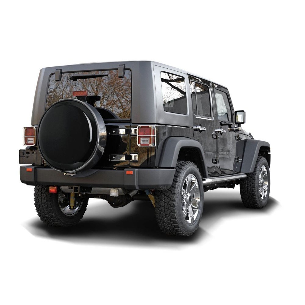 Couvre Roue Inox 235/75R15 et 235/70R16 Mercedes G, Opel Frontera, Rover Discovrey