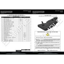 Reservoir de carburant Brown Davis (140 L) pour Ford Ranger Raptor 2022-actuel