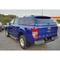 Hard top Alpha Type E+ apprêté -vitres latérales -Ford Ranger 2012-2022 Double cabine