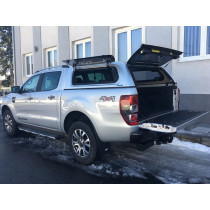 Hard Top Aeroklas Ford Ranger Double Cabine 2012-2022  Vitre latérale pop-up Non peint
