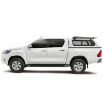 Hard Top Aeroklas Toyota Hilux Double Cabine 2016-2025  Vitre latérale pop-up Non peint