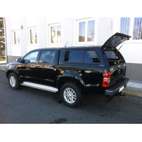 Hardtop Aeroklas - Toyota Hilux D/C 2005-2015 Vitres latérales coulissantes - apprêté -