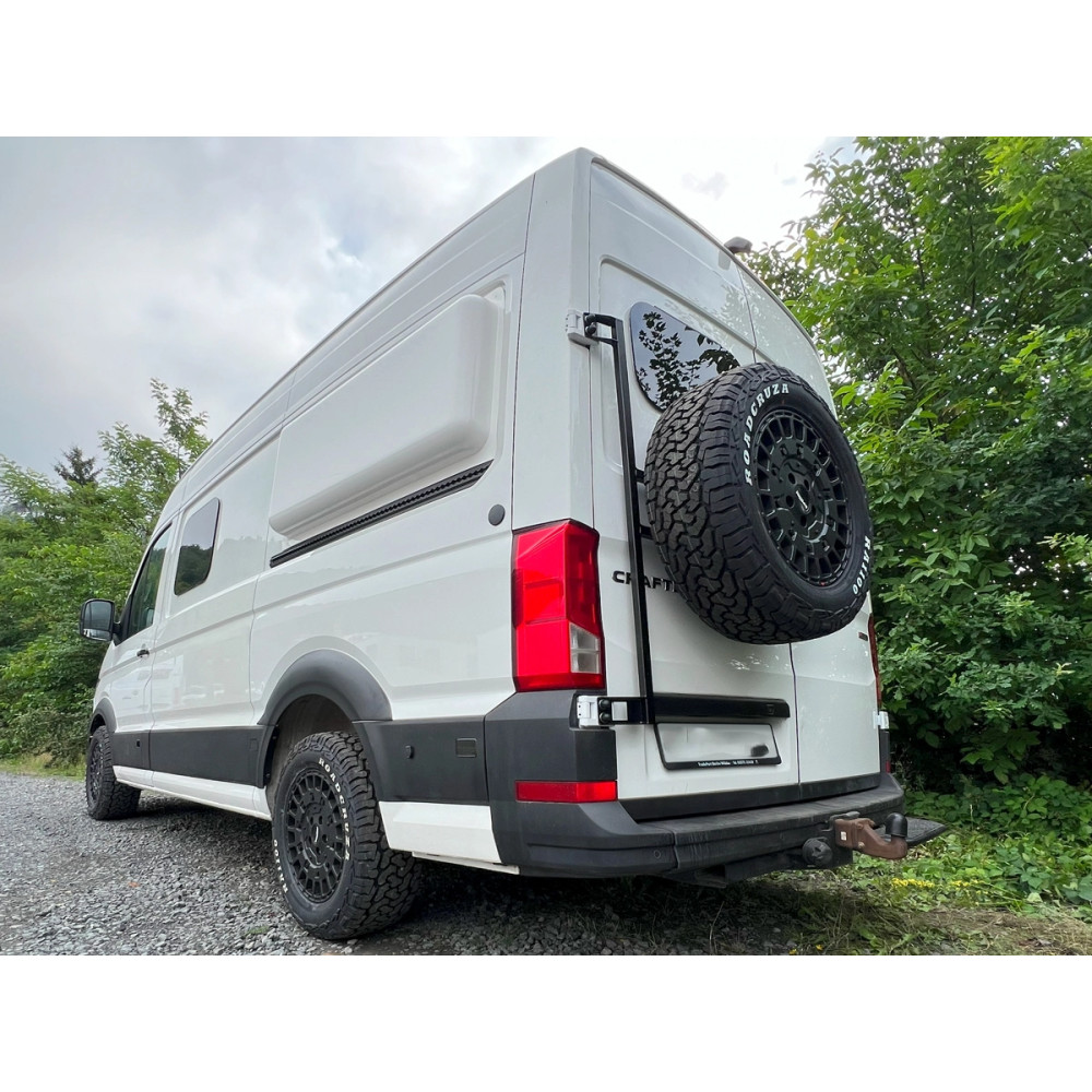Porte-roue de secours  pour VW Crafter (2017+) et MAN TGE