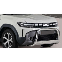Pare-buffle en acier inoxydable Ø 63 mm pour Dacia Duster 2024+