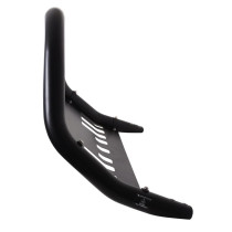 Pare-buffle noir avec protection sous-encastrée Ø 63,5 mm pour Dacia Duster 2010-2017