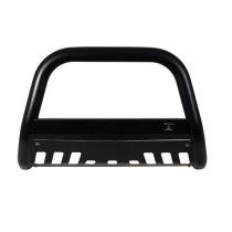 Pare-buffle noir avec protection sous-encastrée Ø 63,5 mm pour Dacia Duster 2010-2017