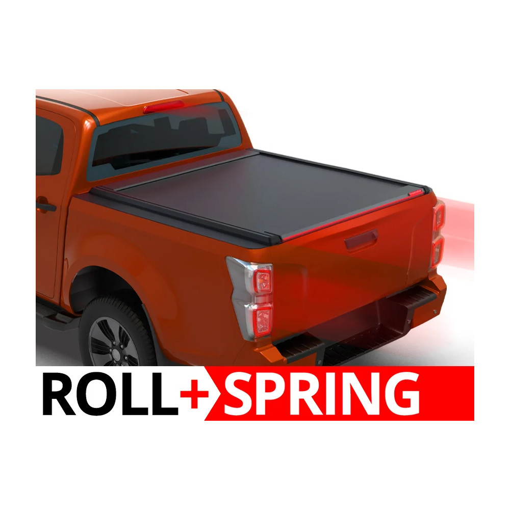 Couvre-benne Noir Assisté Tessera Roll+ Isuzu D-Max 2021+ LED