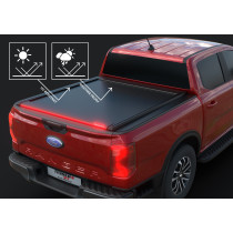 Couvre-benne Noir Électrique Tessera Roll+ LED Isuzu D-Max 2021+ IA
