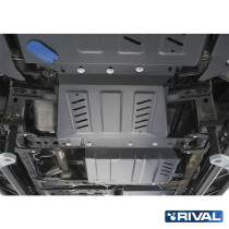 Kit de protections pour boite de vitesse Rival Acier 3 mm pour Nissan Navara D40 2005-