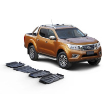 Kit complet de protections blindées Rival en acier 3 mm pour Nissan Navara D40 2005+