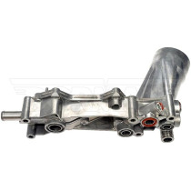 Boîtier de filtre à huile renforcé en aluminium Dorman avec refroidisseur pour moteurs V6 (Chrysler, Dodge, Jeep, Ram)