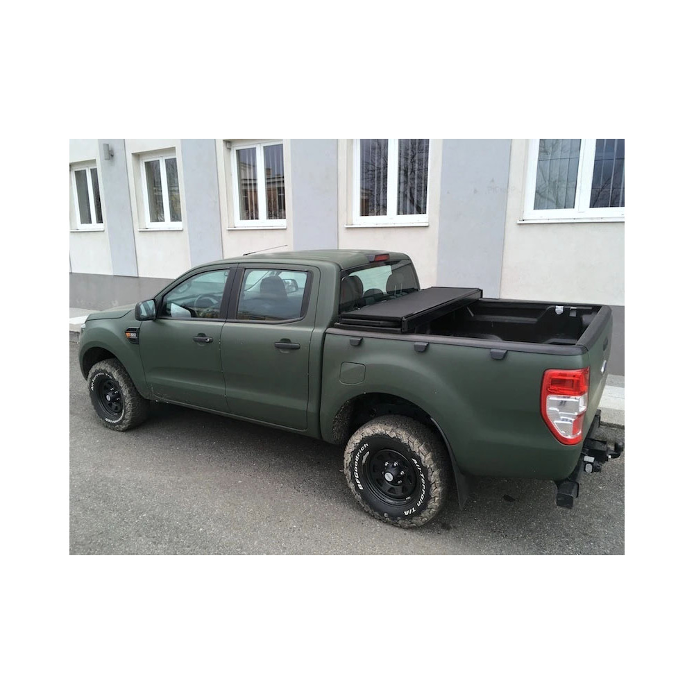 Couvre benne 3 parties Ford Ranger 2012-2022 Extra cabine