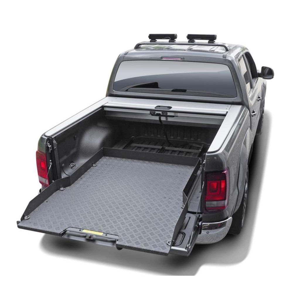 Plateau coulissant de benne en aluminium larmée 400 kg Hansen Styling Parts pour pick-up