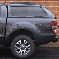 Hardtop Truckman GLS peint couleur carrosserie avec barres de toit pour Ford Ranger Double Cabine 2012-2022